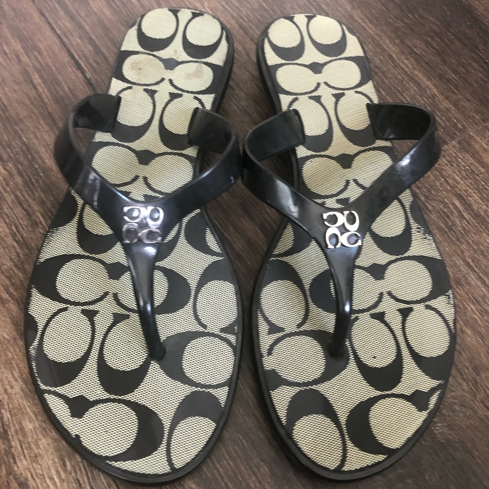 Coach Flip Flops